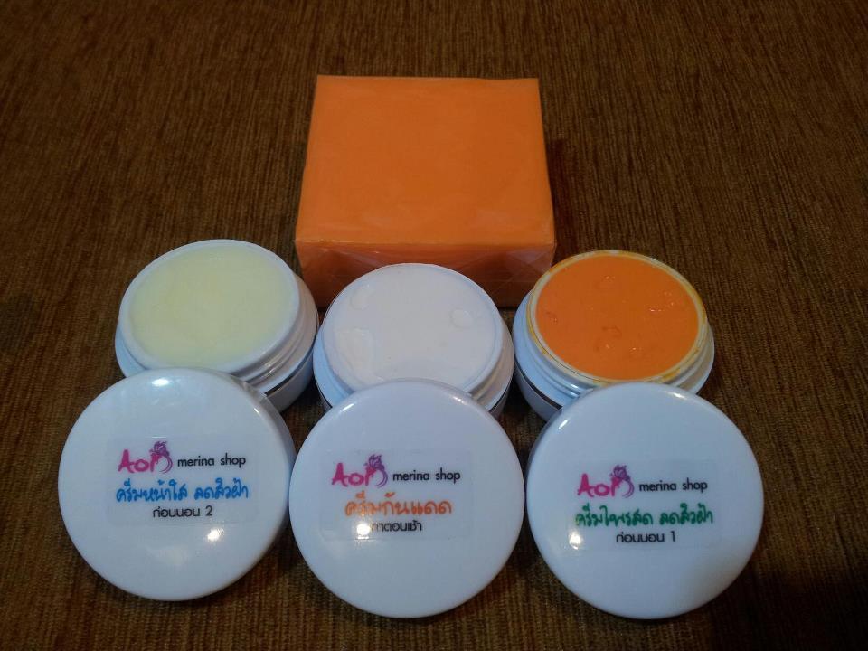 ชุดครีมหน้าขาว